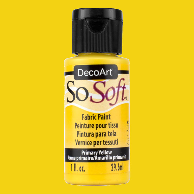 Primary-Yellow-DSS92-DecoArt-SoSoft-Fabric-Paint