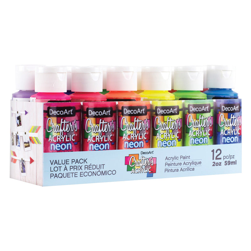 decoart-crafters-acrylic-brights-value-pack-12pc-59ml-dask396