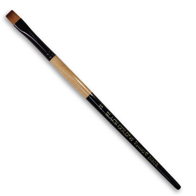 dynasty-black-gold-chisel-blender-206cb-8-short-handle-brush