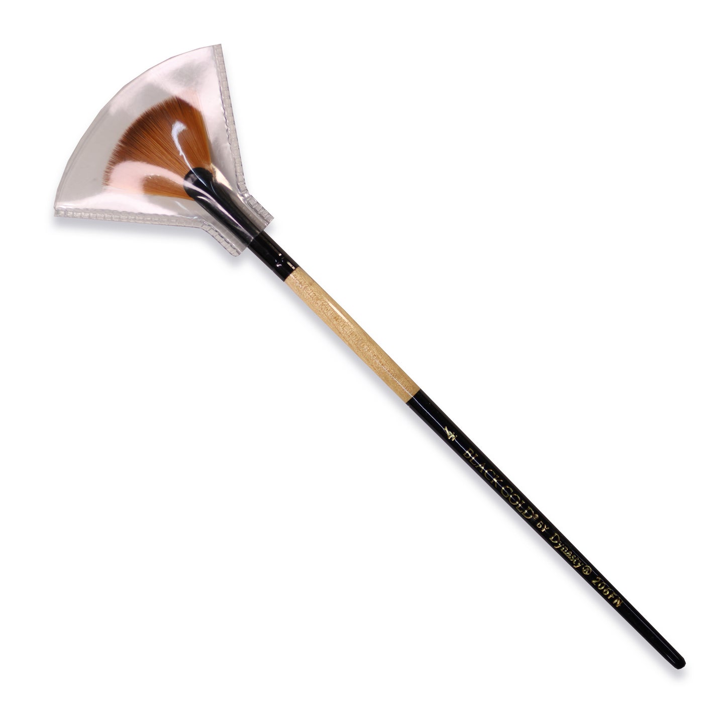 dynasty-black-gold-fan-206fn-4-short-handle-brush