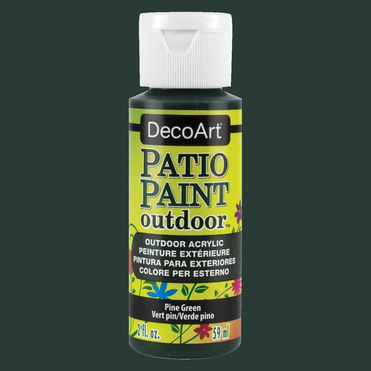 Pine Green DCP04 - DecoArt Patio Paint Outdoor 59ml