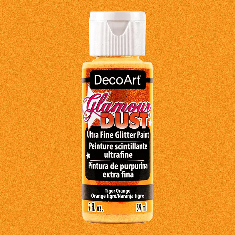 tiger-orange-dgd04-decoart-glamour-dust-glitter-paint-59ml