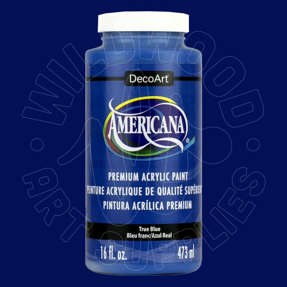 True Blue DAO36 - DecoArt Americana Acrylics 473ml