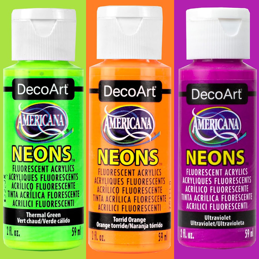 DecoArt Americana Neons 59ml – Wildwood Art Supplies