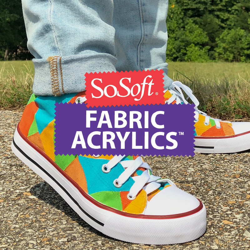 DecoArt-SoSoft-Fabric-Paint-shoes