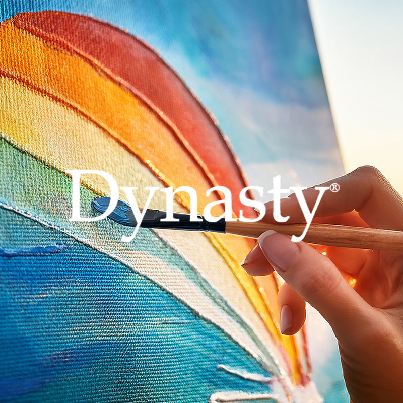 Dynasty Black Gold Short Handle Brushes