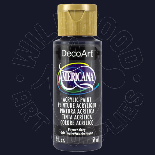 Payne's Grey DA167 - DecoArt Americana Acrylics 59ml