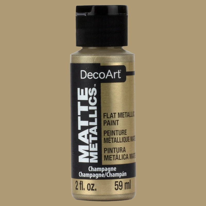 champagne-dmmt08-decoart-matte-metallics-59ml