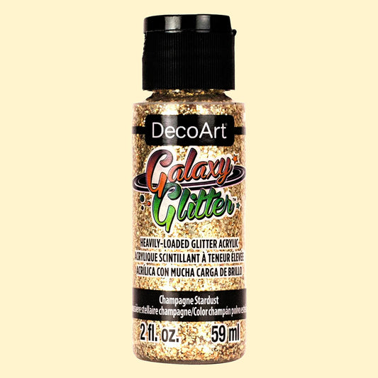 Champagne Stardust DGG14 - DecoArt Galaxy Glitter 59ml