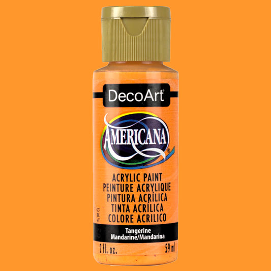 Tangerine DA012 - DecoArt Americana Acrylics 59ml