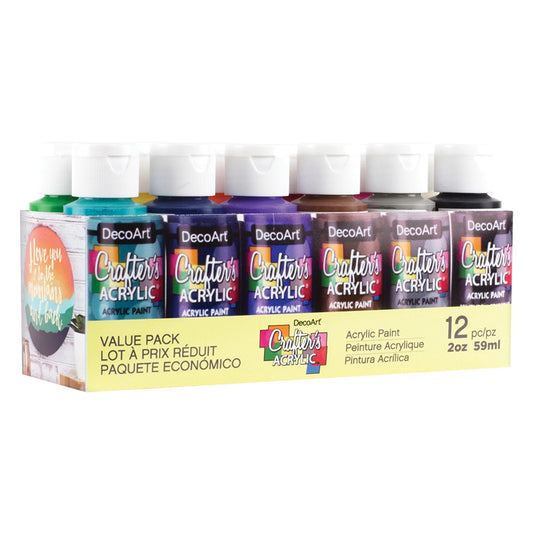 decoart-crafters-acrylic-primaries-value-pack-12pc-59ml-dask353