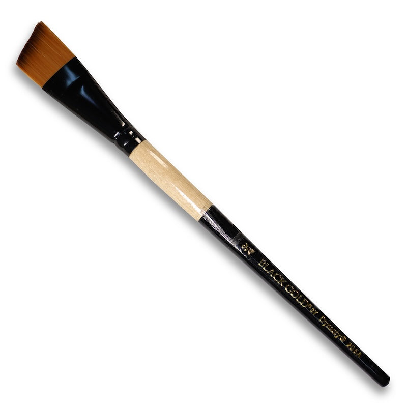 dynasty-black-gold-angle-206a-3/4-short-handle-brush