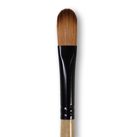 Filbert 206Fil size 10 - Short Handle Brush Dynasty Black Gold