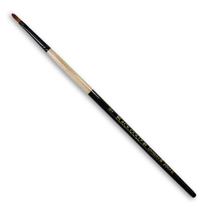 dynasty-black-gold-fan-filbert-206fil-2-short-handle-brush