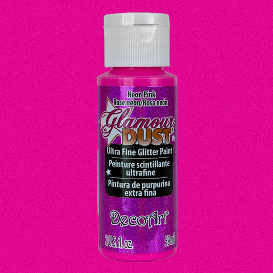 Neon Pink DGD23 - DecoArt Glamour Dust 59ml