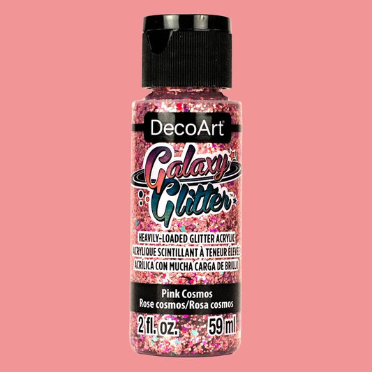 Pink Cosmos DGG07 - DecoArt Galaxy Glitter 59ml