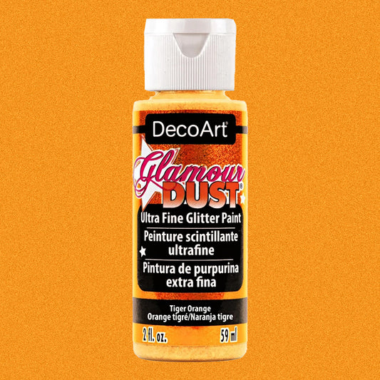 tiger-orange-dgd04-decoart-glamour-dust-glitter-paint-59ml