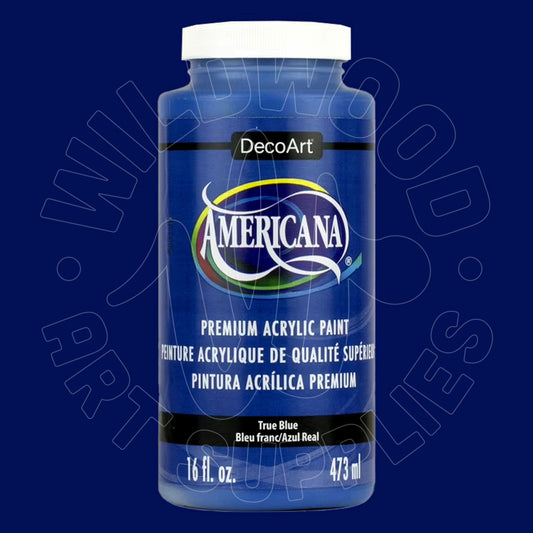 True Blue DAO36 - DecoArt Americana Acrylics 473ml